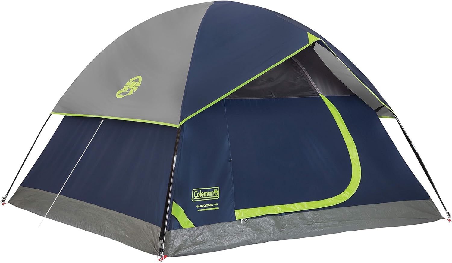 Coleman Sundome Camping Tent, 2/3/4/6 Person Dome Tent with Snag-Free Poles for Easy Setup in Under 10 Mins, Included Rainfly Blocks Wind  Rain, Tent for Camping, Festivals, Backyard, Sleepovers · v2