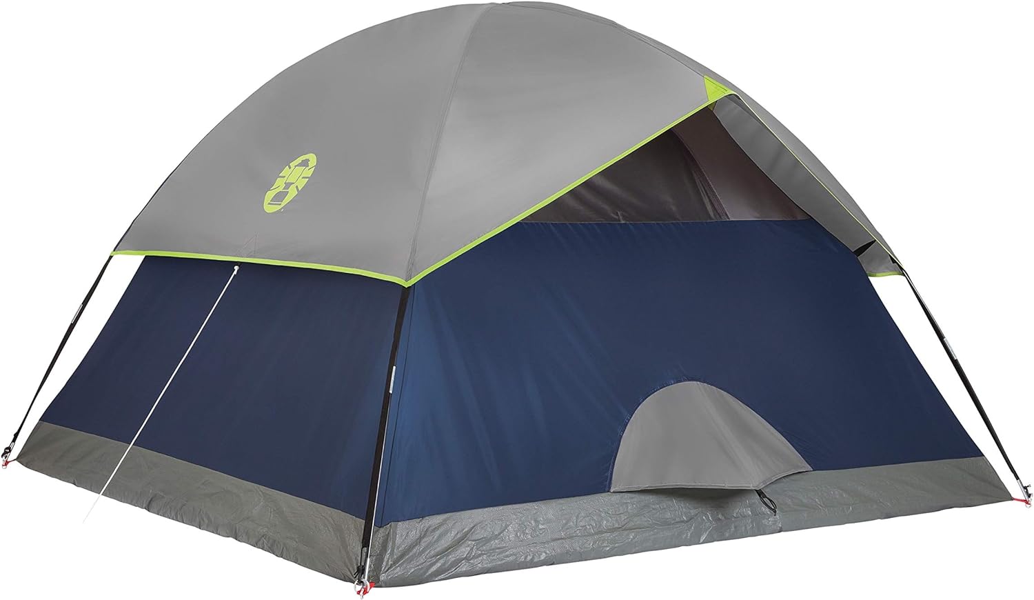 Coleman Sundome Camping Tent, 2/3/4/6 Person Dome Tent with Snag-Free Poles for Easy Setup in Under 10 Mins, Included Rainfly Blocks Wind  Rain, Tent for Camping, Festivals, Backyard, Sleepovers · v2