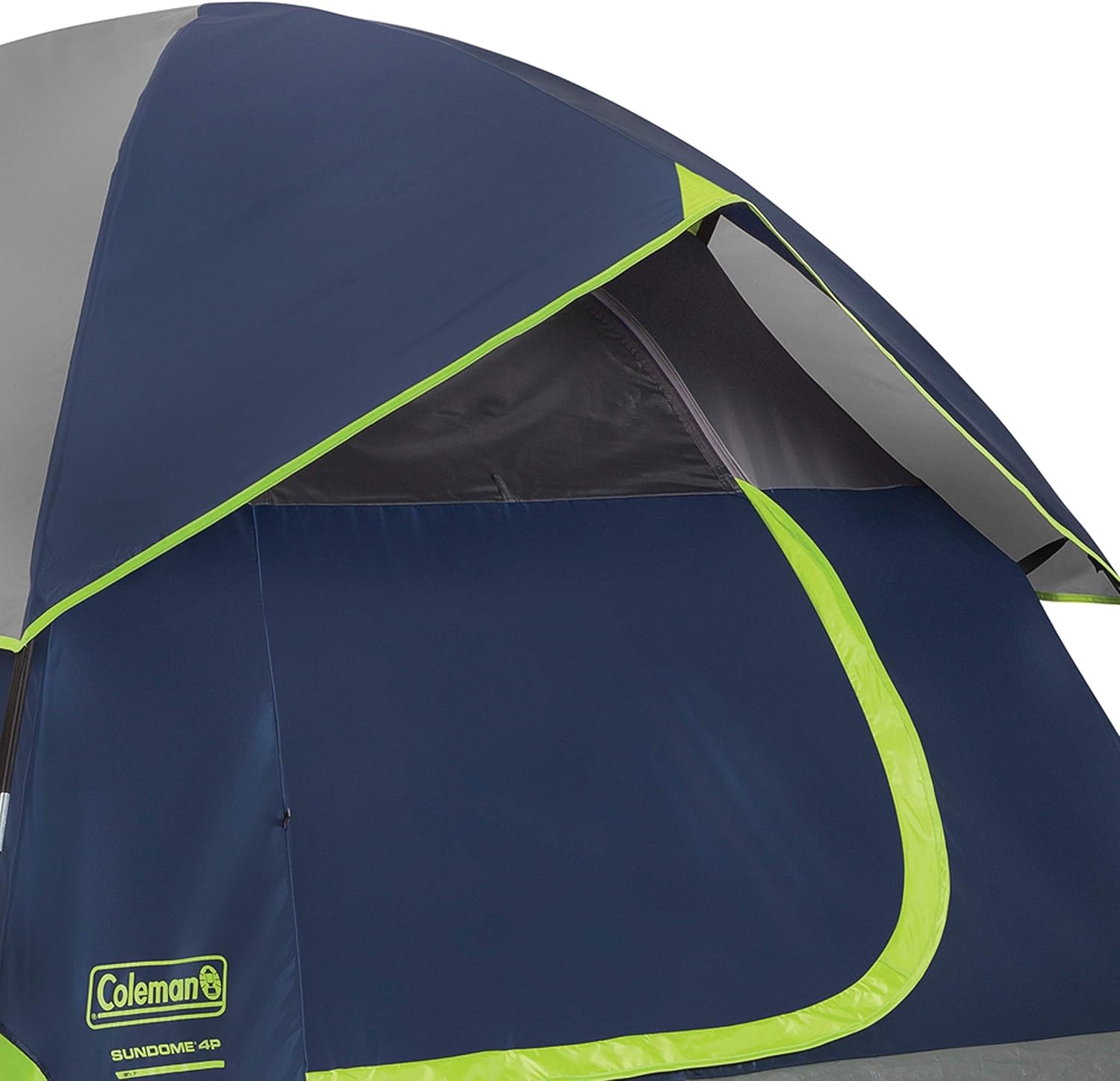 Coleman Sundome Camping Tent, 2/3/4/6 Person Dome Tent with Snag-Free Poles for Easy Setup in Under 10 Mins, Included Rainfly Blocks Wind  Rain, Tent for Camping, Festivals, Backyard, Sleepovers · v2