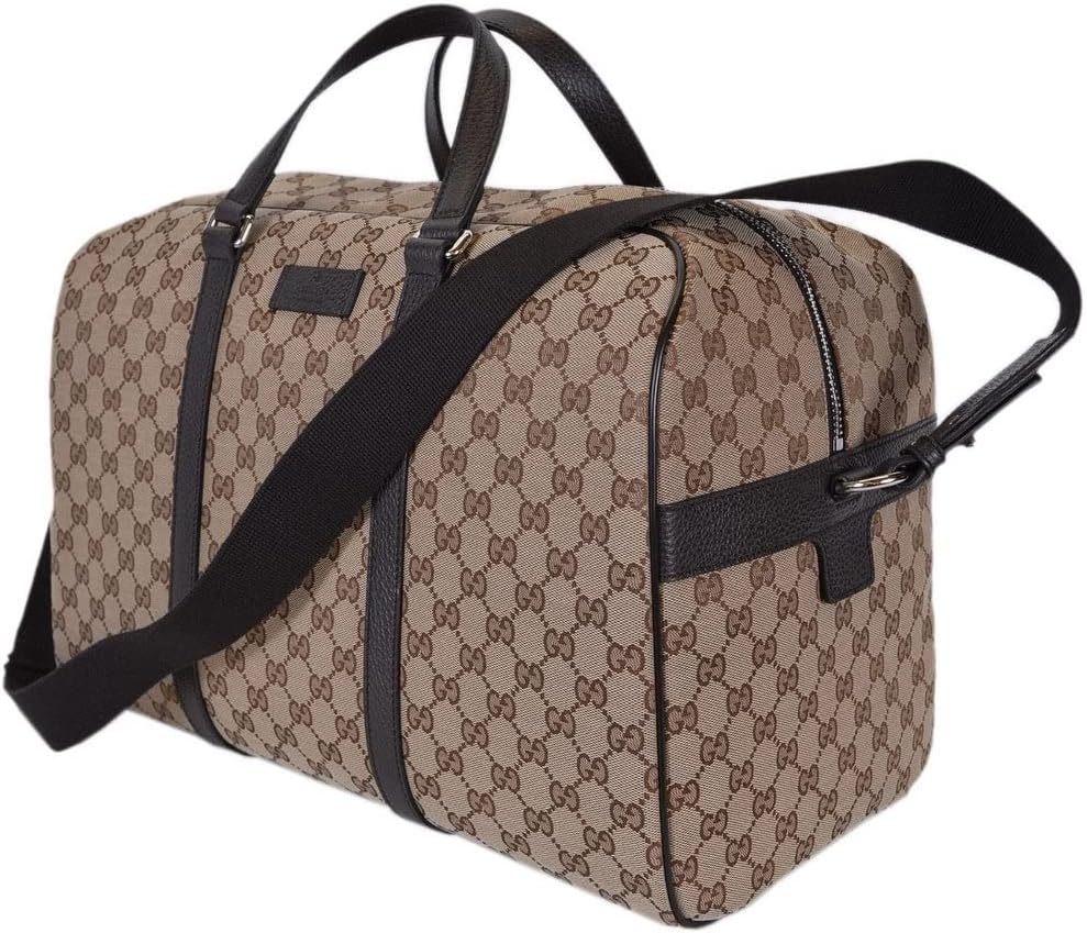 Gucci Duffle Travel Militare GG бежевый черный Tmoro сумка сумка Италия новый