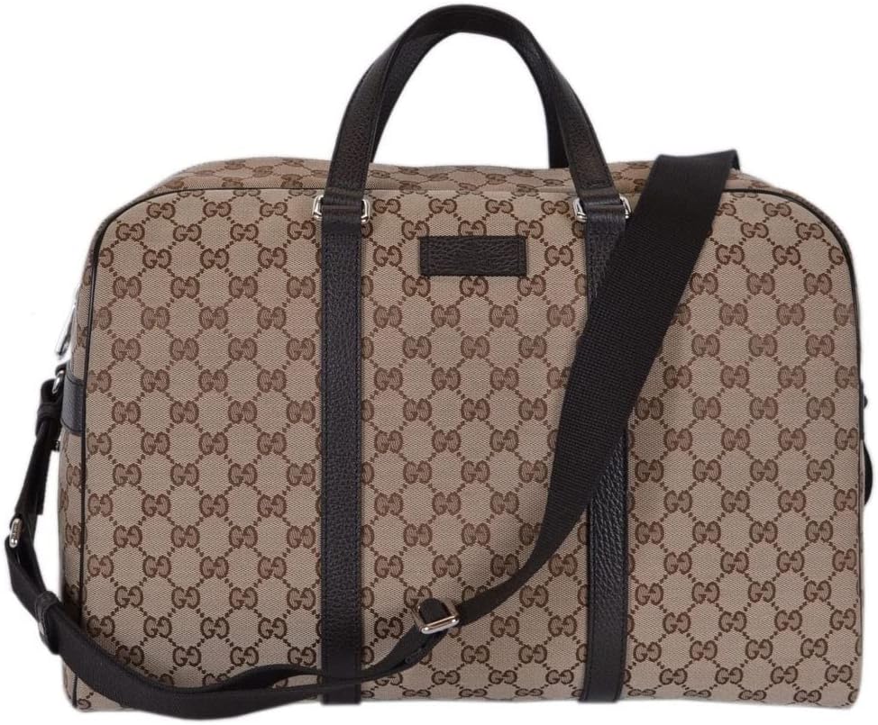 Gucci Duffle Travel Militare GG бежевый черный Tmoro сумка сумка Италия новый