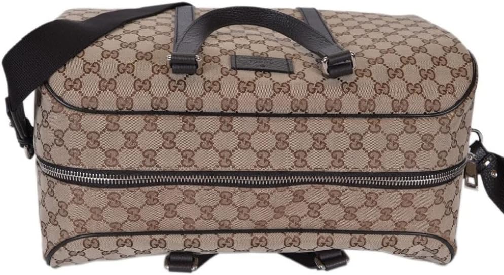 Gucci Duffle Travel Militare GG бежевый черный Tmoro сумка сумка Италия новый