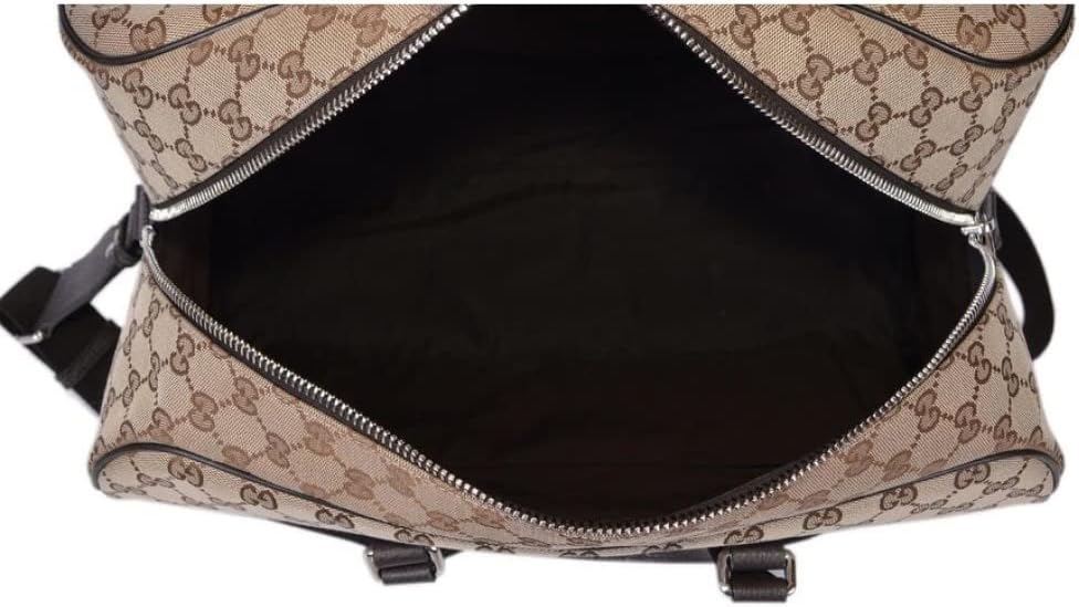 Gucci Duffle Travel Militare GG бежевый черный Tmoro сумка сумка Италия новый