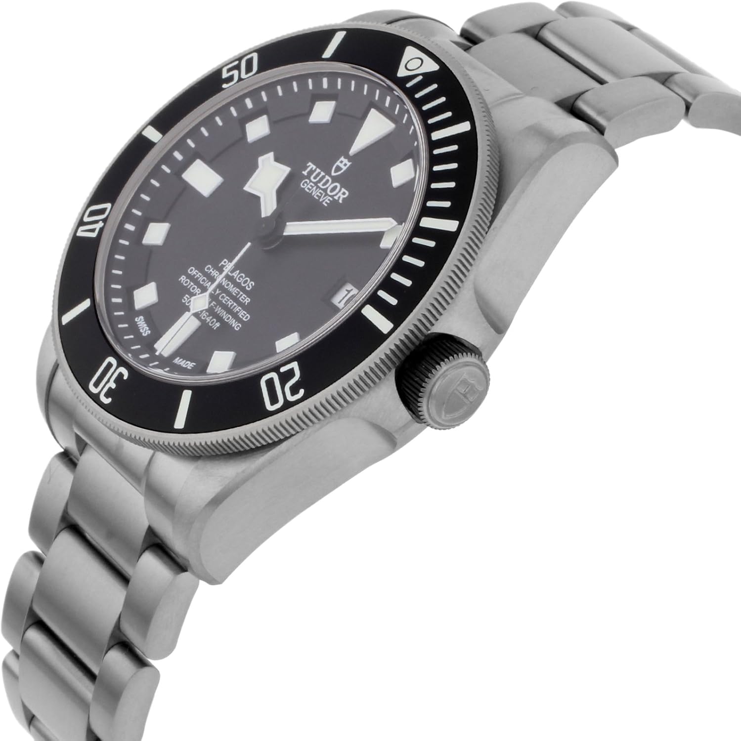 Tudor Pelagos Kronometre Siyah Kadranlı Titanyum Erkek Kol Saati M25600TN-0001