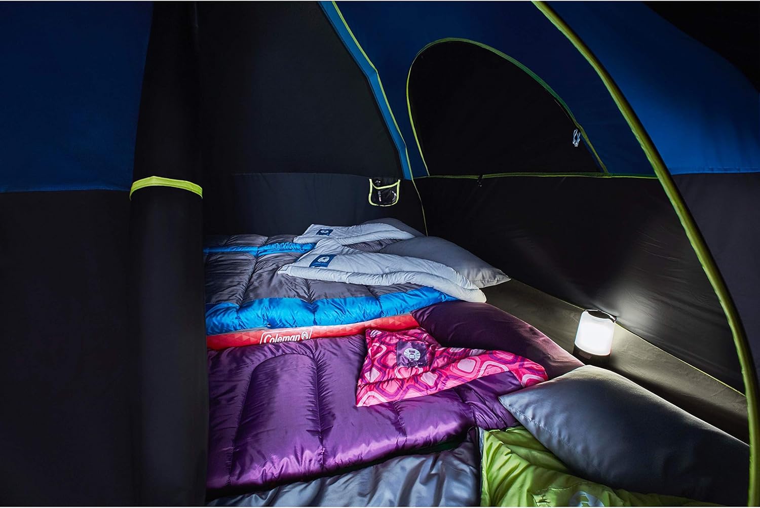 เต็นท์ Coleman Carlsbad Dark Camping Room Camping Tent With Screened Porch For 4/6 Per person Tent Sunsight 90% M ...