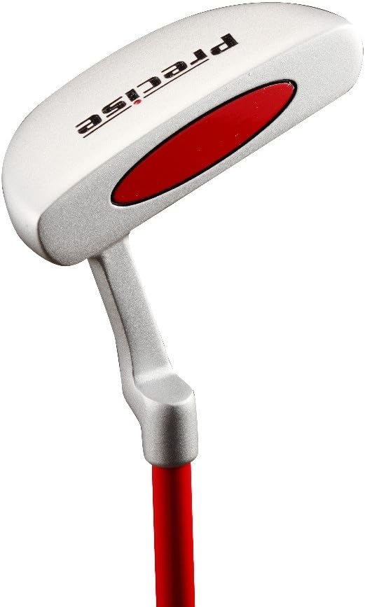 Distintivo set da golf junior per mancini da 6 a 8 anni (altezza da 38 a 4'4 pollici) Il set include: driver (15"), Hybrid Wood (22*), 2 ferri da stiro, putter, borsa con supporto bonus 2 copricapi