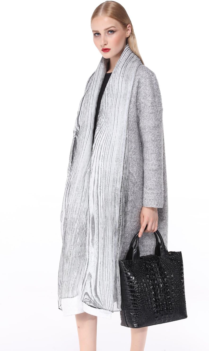 Sacs à main PIJUSHI Designer Top Handle pour femmes Sac à main en crocodile et sac à main en cuir
