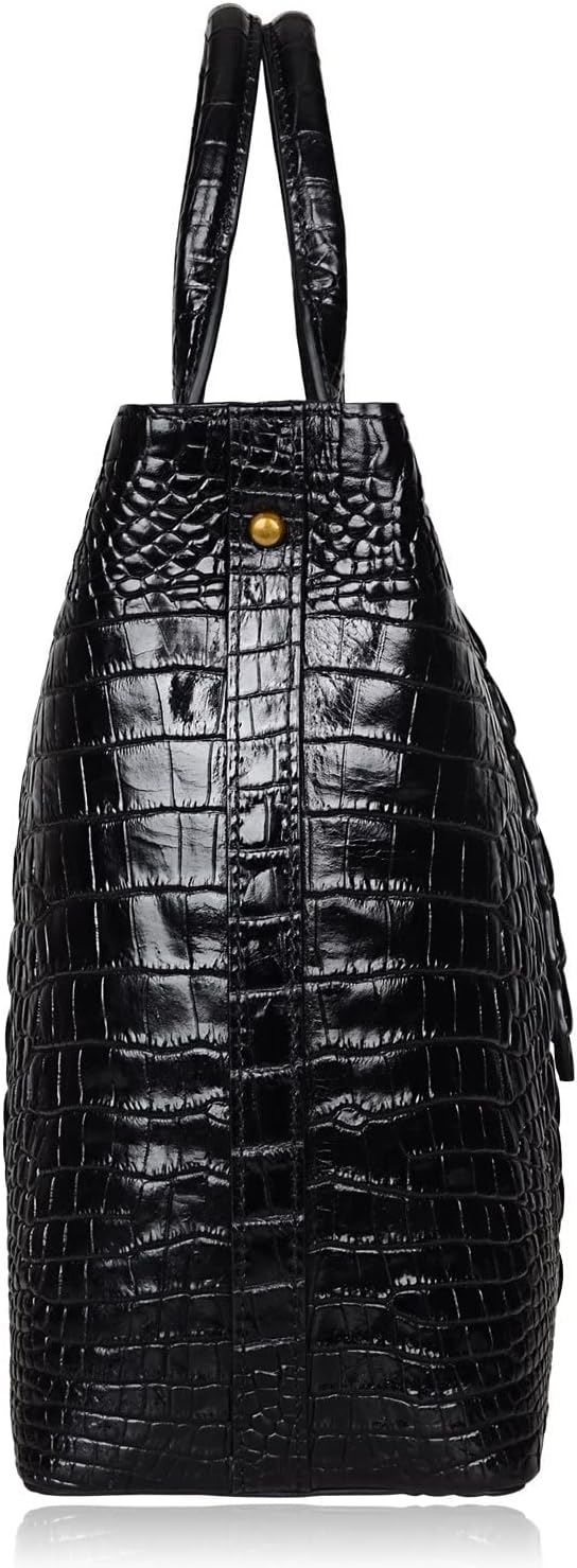 Sacs à main PIJUSHI Designer Top Handle pour femmes Sac à main en crocodile et sac à main en cuir