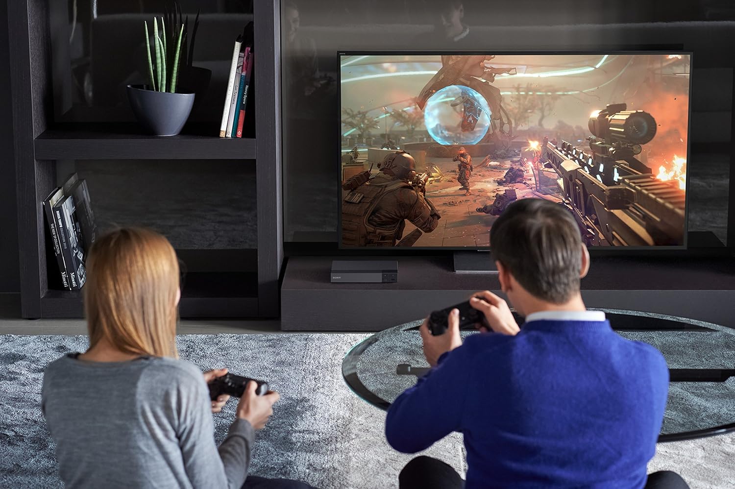 Sony BDP-S6700 4K Wi-Fi, Dolby Digital TrueHD/DTS ve yükseltme özellikli 3D Ev Sineması Akışı Blu-Ray DVD Oynatıcı