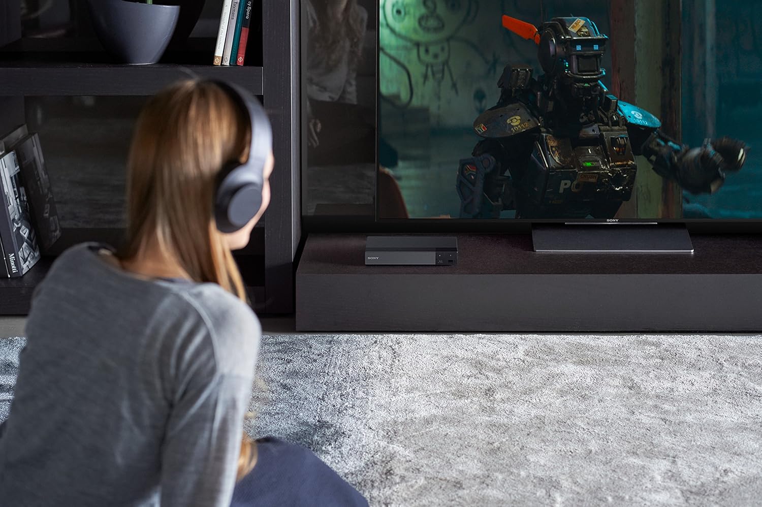 Sony BDP-S6700 4K Wi-Fi, Dolby Digital TrueHD/DTS ve yükseltme özellikli 3D Ev Sineması Akışı Blu-Ray DVD Oynatıcı