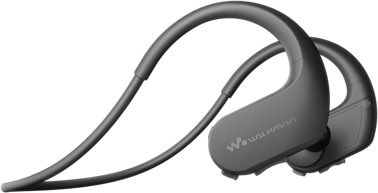 เครื่องเล่น MP3 แบบสวมใส่ได้สำหรับเล่นกีฬา Sony NWWS413BM ความจุ 4GB (สีดำ)