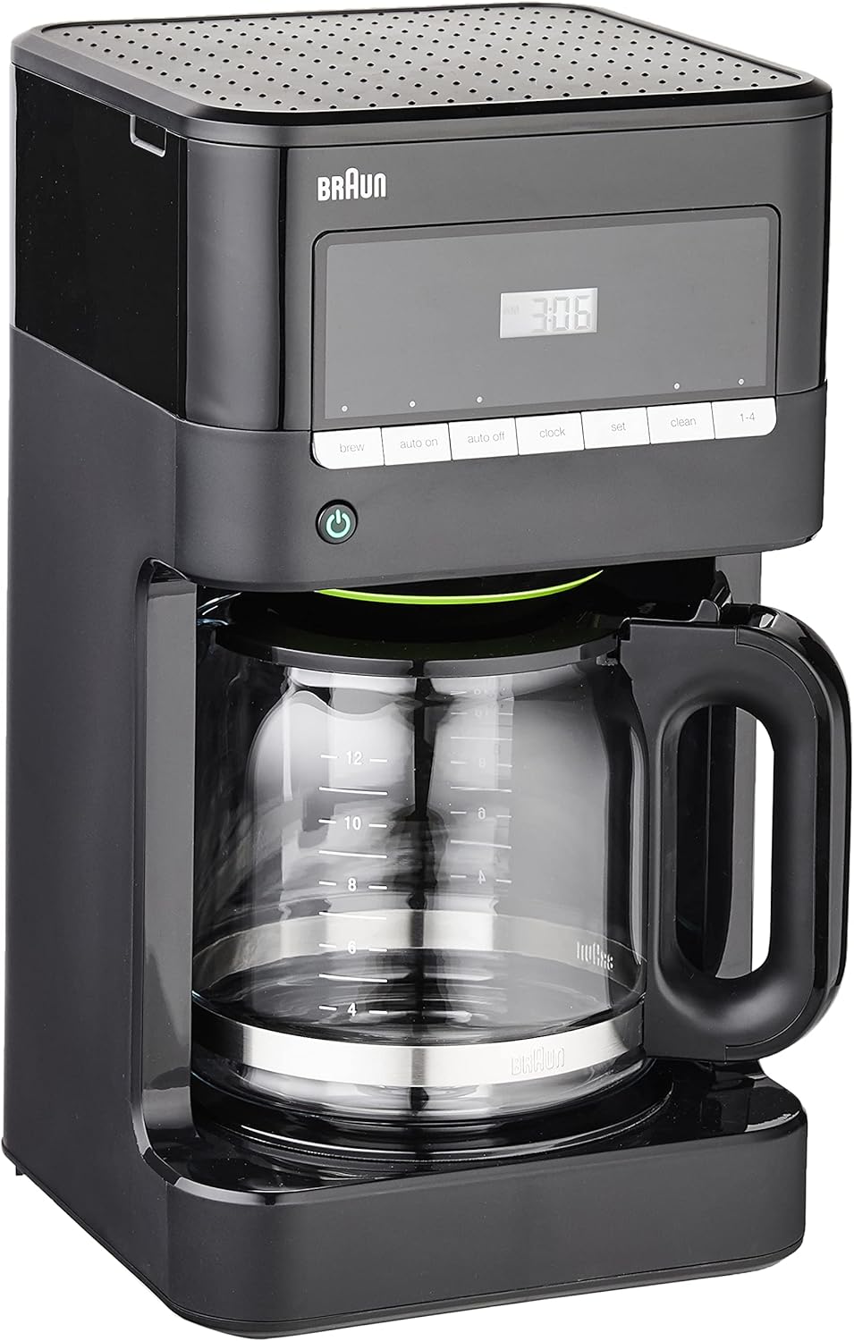 Braun KF7000BK Brew Sense Drip Coffee Maker, Black