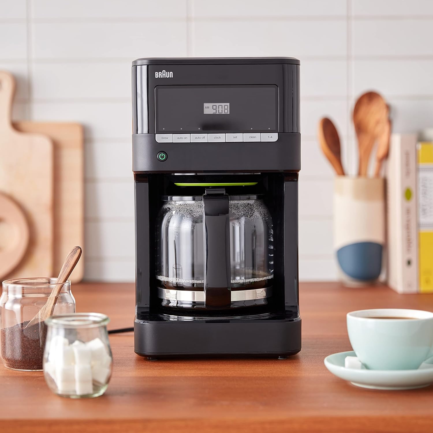 Braun KF7000BK Brew Sense Drip Coffee Maker, Black · v8