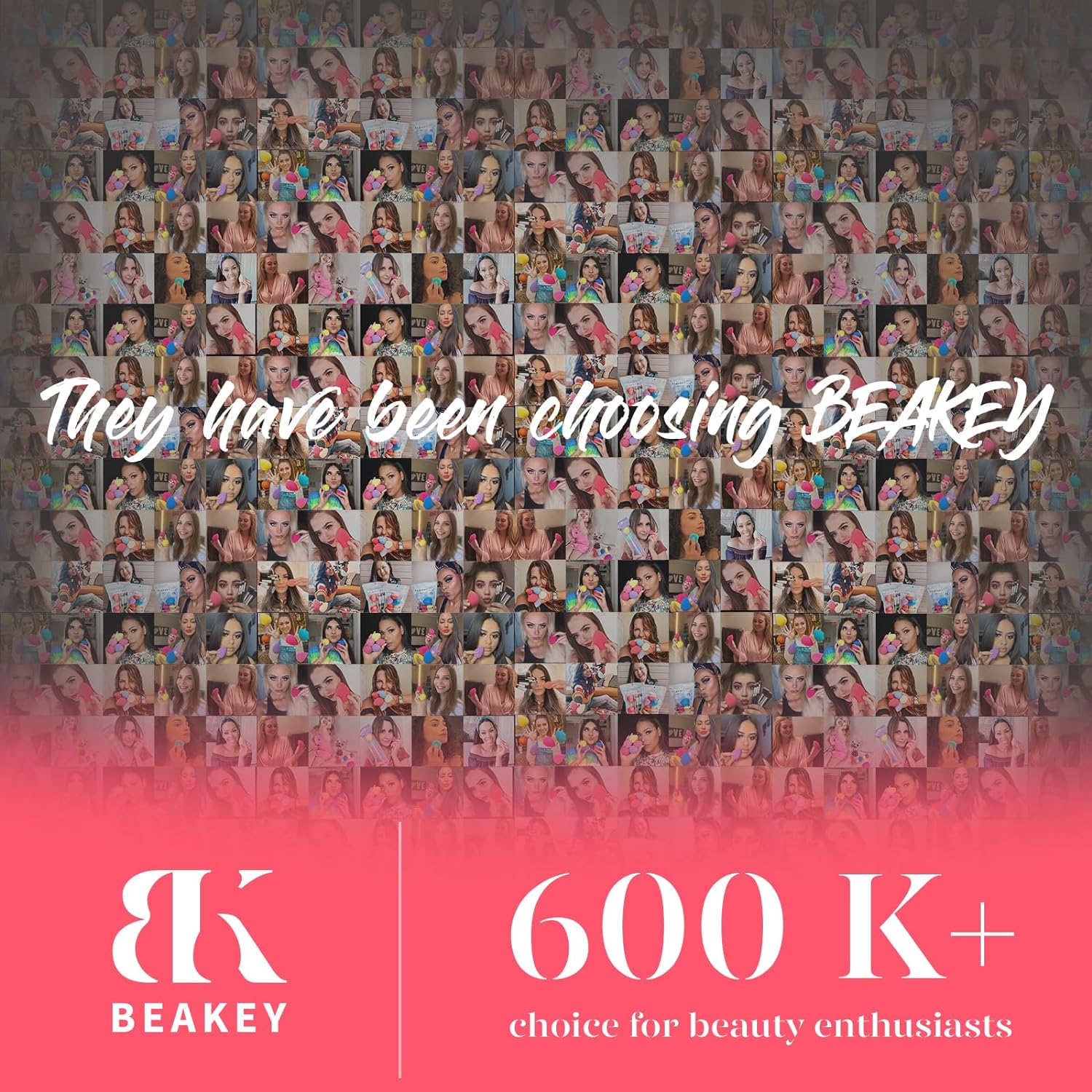 BEAKEY Makeup Sponge 5 Pcs Set, Latex-Free and Soft Boun Boun Beauty Sponge for Blending, Makeup Sponges for Foundation, Liquid, Cream and Powder. Blender for Enhanced Make Up Application · v2