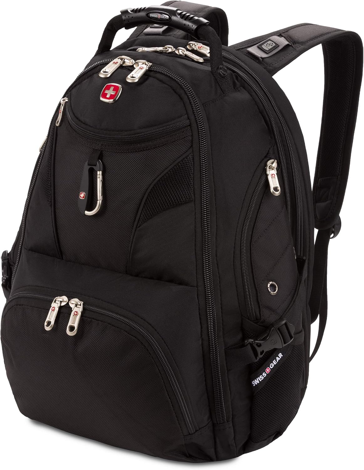 SwissGear 5977 ScanSmart กระเป๋าเป้สะพายหลังใส่โน้ตบุ๊ก สีดำ ขนาด 17 นิ้ว
