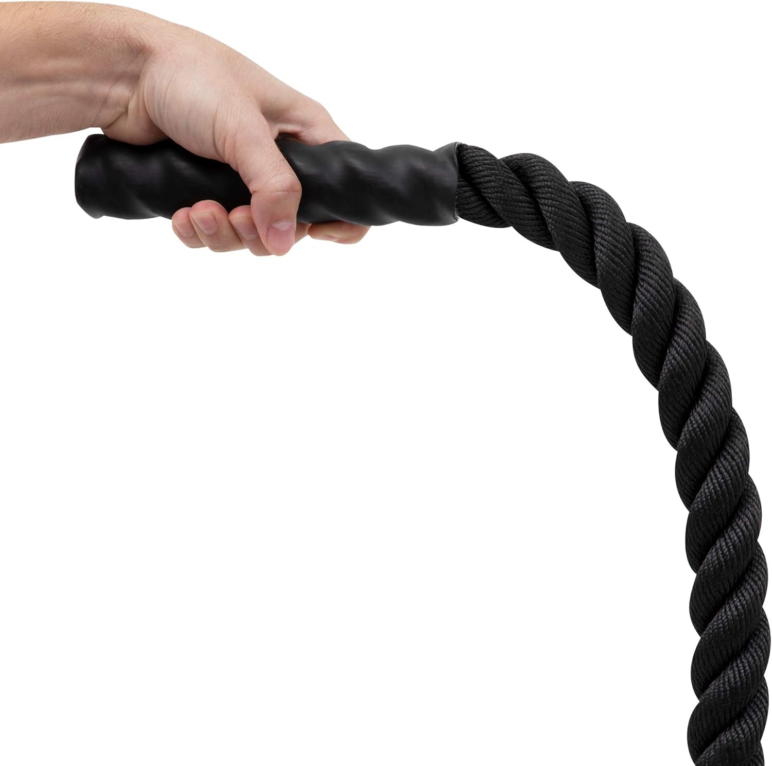 Champion Sports Heavy Training Rope: Rhino Poly Strength  Conditioning Heavy Gym Battle Ropes - Cardio, Cross Training, Weight Training amp; Crossfit