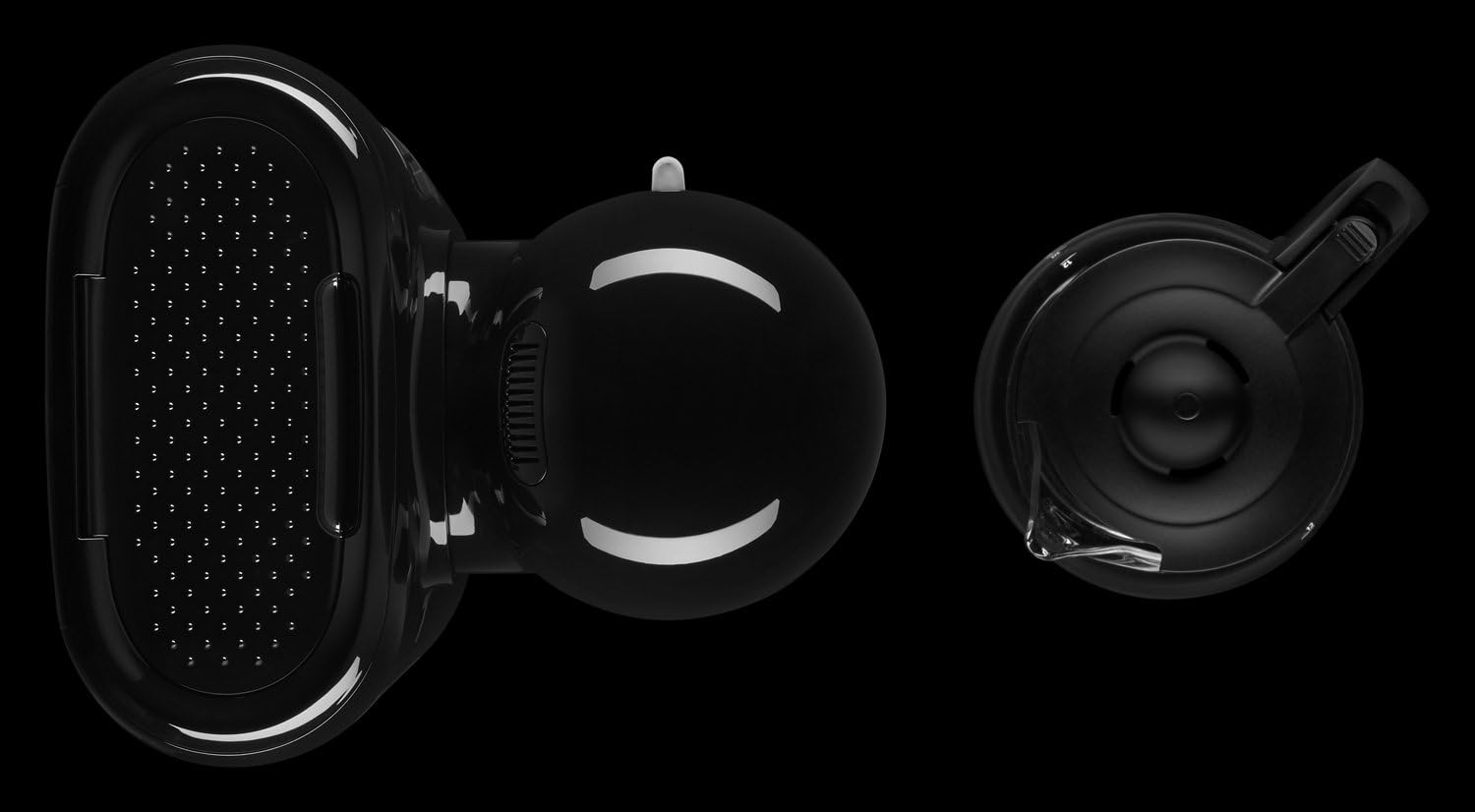 เครื่องชงกาแฟ KitchenAid KCM1204OB 12 ถ้วย พร้อมระบบชงแบบกดครั้งเดียว - Onyx Black