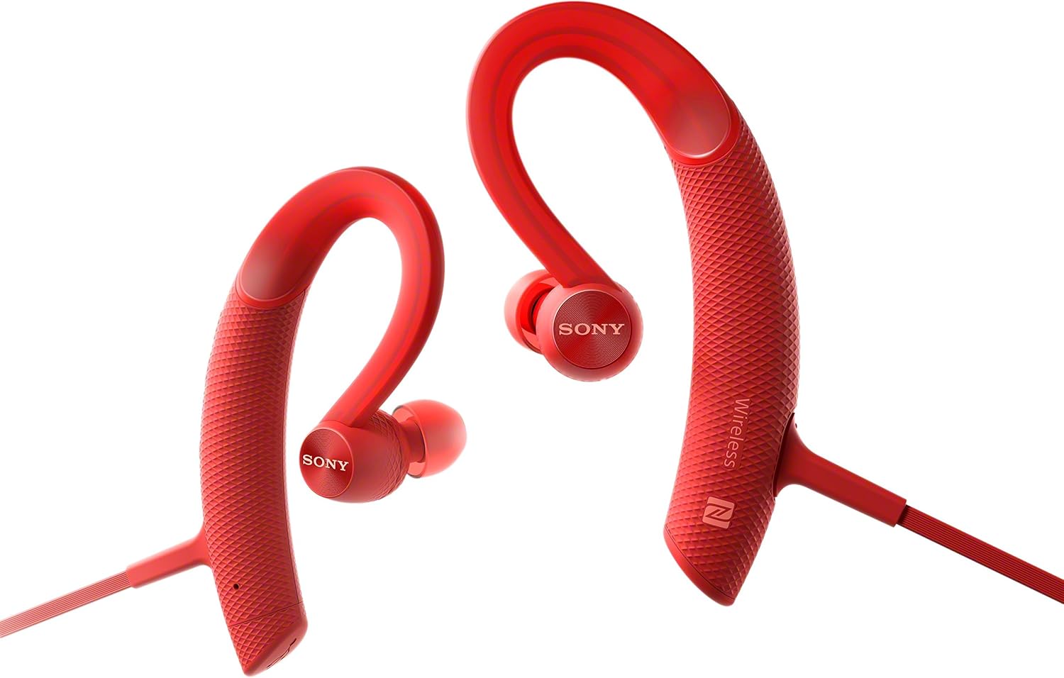 Sony MDRXB80BS/R Premium, Wireless, in-Ear, Sports Headphone, Red · v6