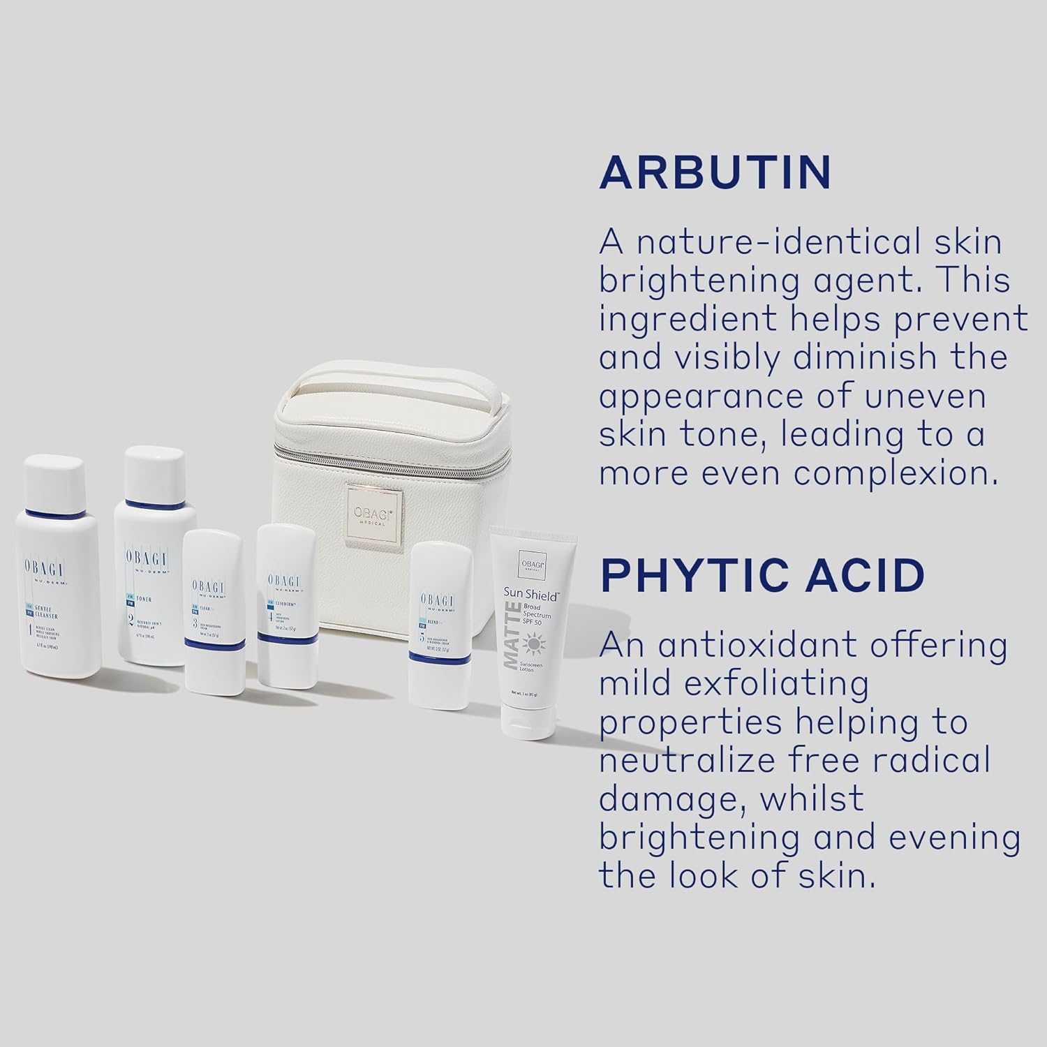 Obagi Nu-Derm Fx Skin Brightening System for Normal to Dry Skin – Help Transform the Look of Your Skin by Noticeably Evening Out  Brightening Your Complexion – 7-Step Skincare Routine · v4