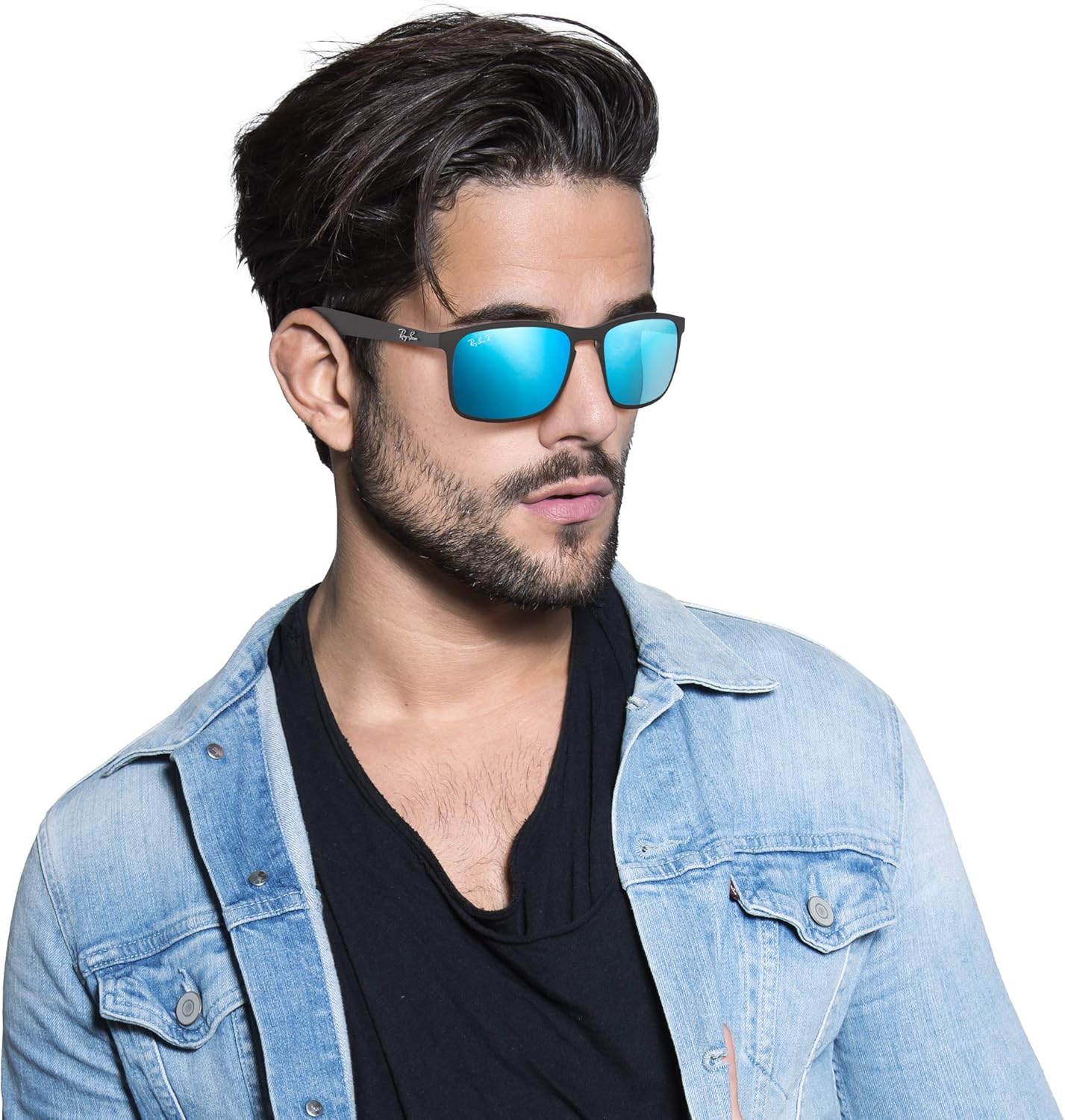 Ray-Ban Mens RB4264 Chromance Square Sunglasses · v4