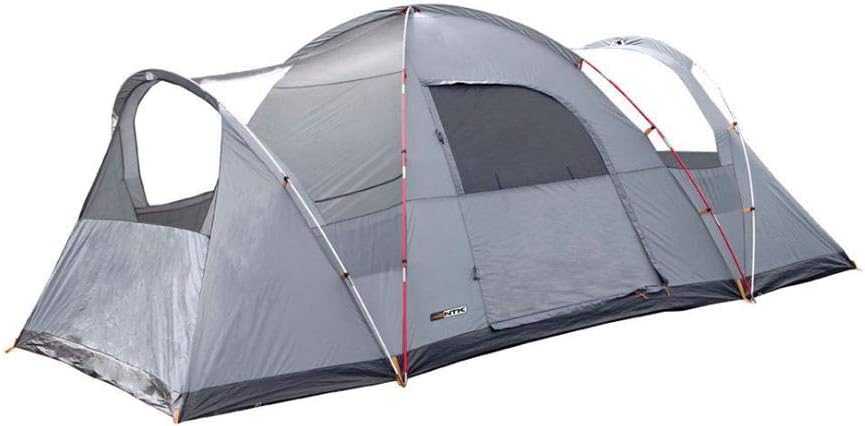 NTK Larami GT 10 Person Tent for Camping, 10x18' Big Camping Tent with 3 Rooms, 100% 2500 mm Waterproof Dome  Breathable Mesh, Warm amp; Cold Weather Family Tent · v8
