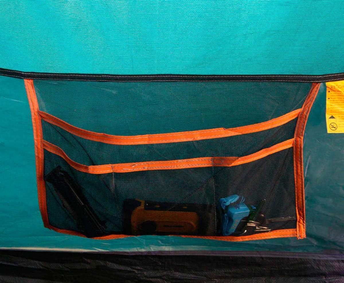 NTK Larami GT 10 Person Tent for Camping, 10x18' Big Camping Tent with 3 Rooms, 100% 2500 mm Waterproof Dome  Breathable Mesh, Warm amp; Cold Weather Family Tent · v8