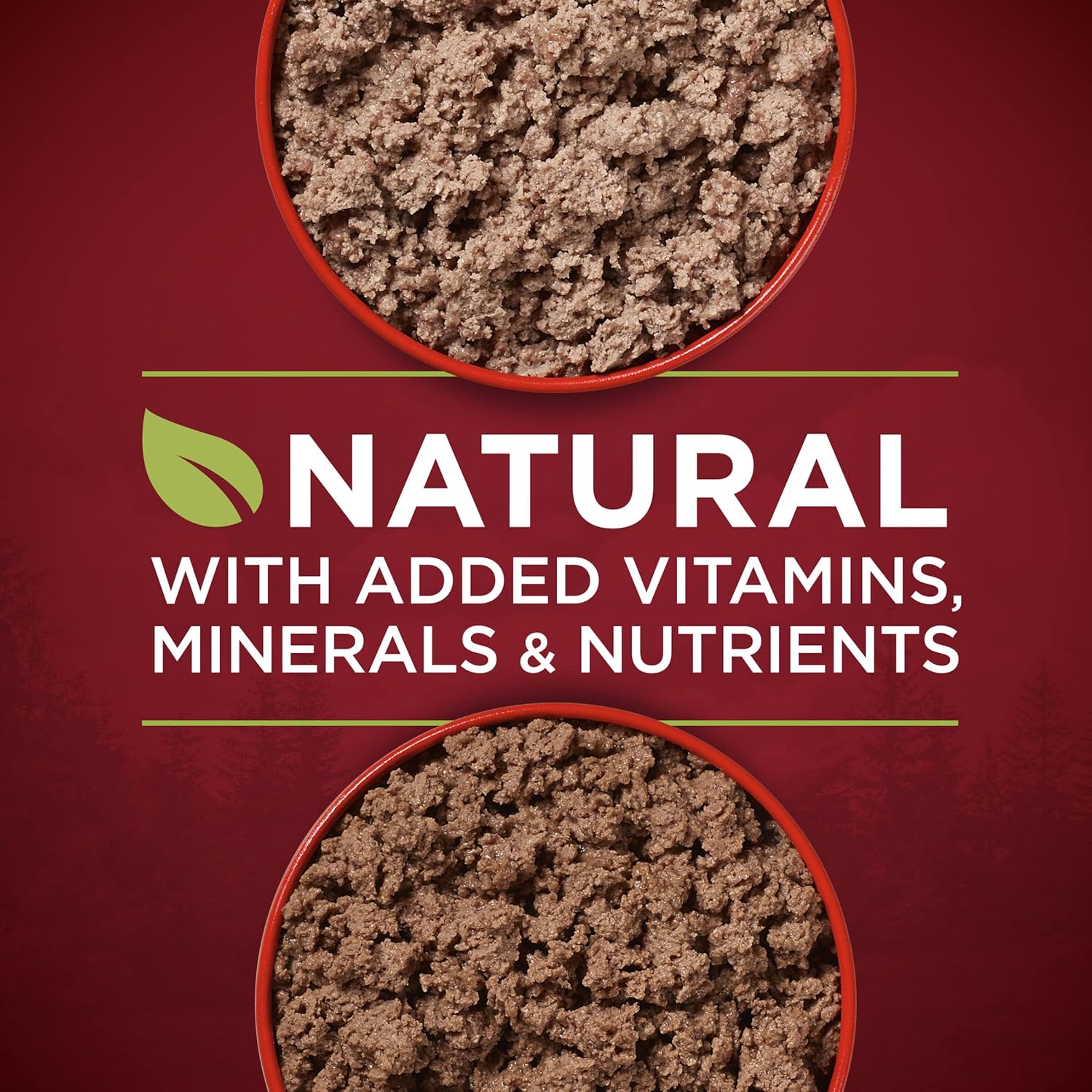 طعام الكلاب الرطب عالي البروتين من Purina ONE True Instinct Classic Ground Grain-Free Formulas With Real Turkey and Venison, With Real Chicken and Duck مجموعة متنوعة - (عبوة من 6 عبوات) 13 أونصة