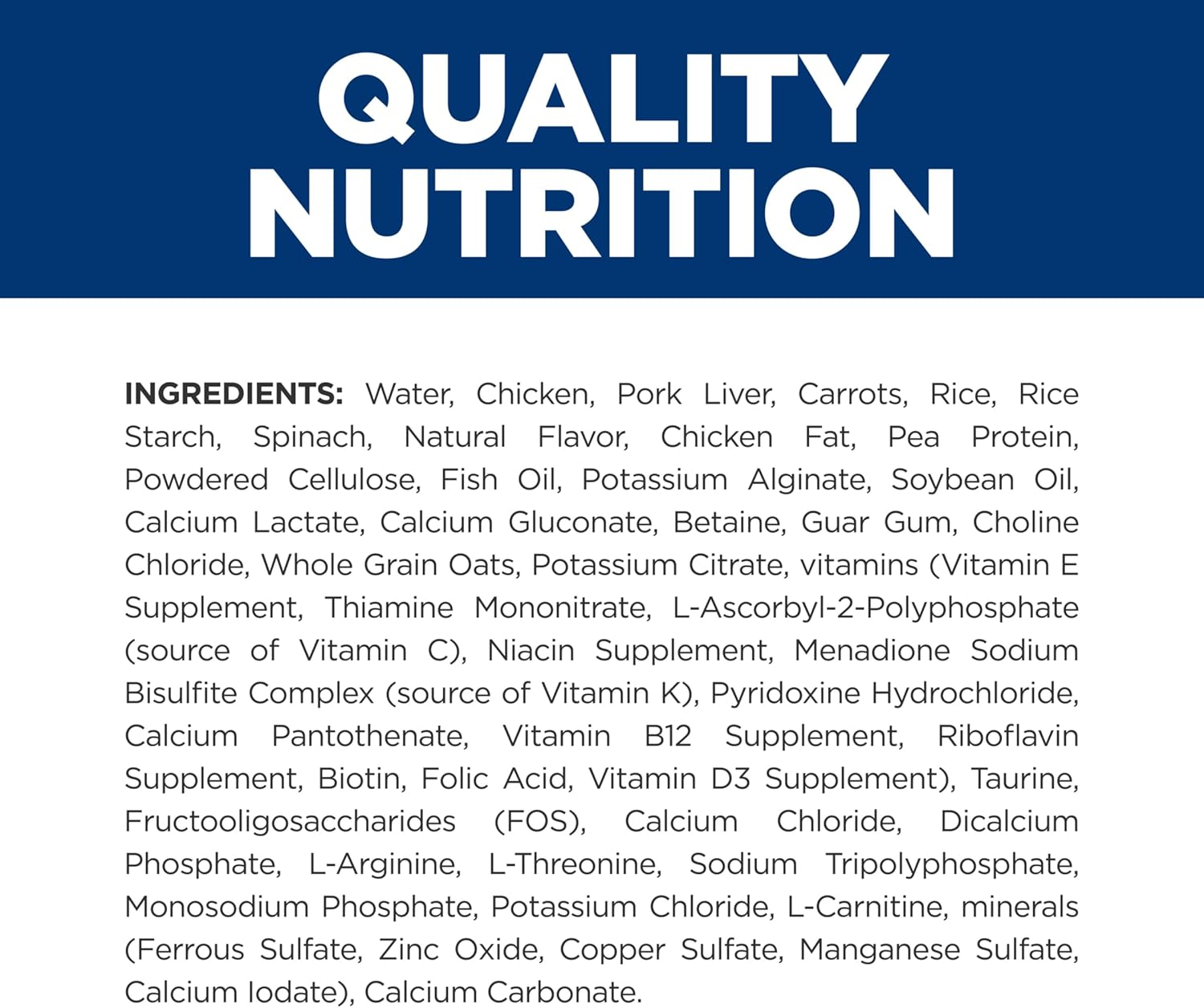 Nourriture humide pour chats Hills Prescription Diet k/d Kidney Care, ragoût de poulet et de légumes, régime vétérinaire, boîtes de 2,9 oz, paquet de 24
