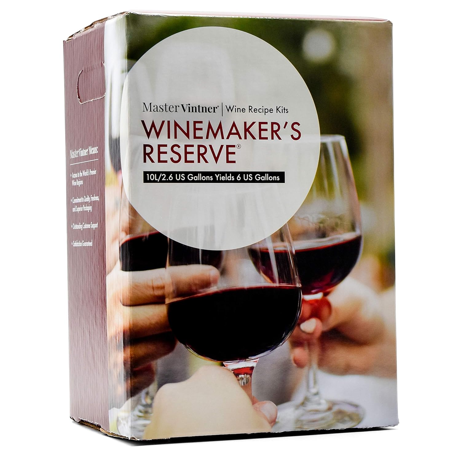 Master Vintner™ Winemakers Reserve™ Rezeptset für Merlot-Wein reicht für 6 Gallonen