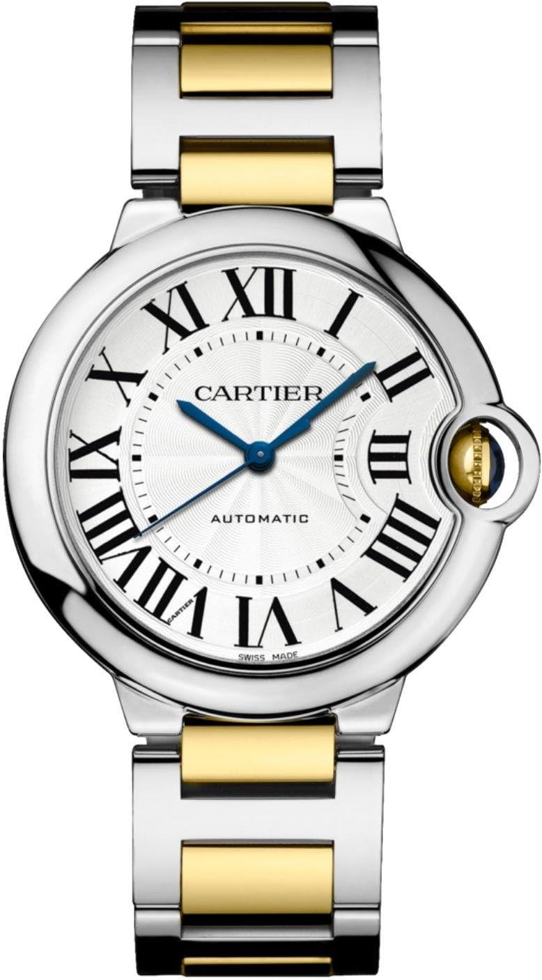 Cartier Ballon Bleu Automatic Silver Dial Unisex Watch W2BB0012 · v4