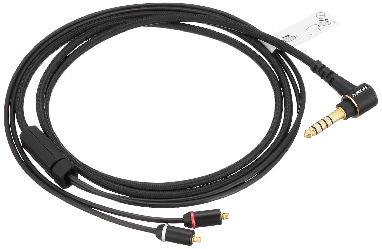 SONY Headphone Cable(1.2 m) Standard Plug Balanced Connection Supported MUC-M12NB1【Japan Domestic Genuine Products】 · v4