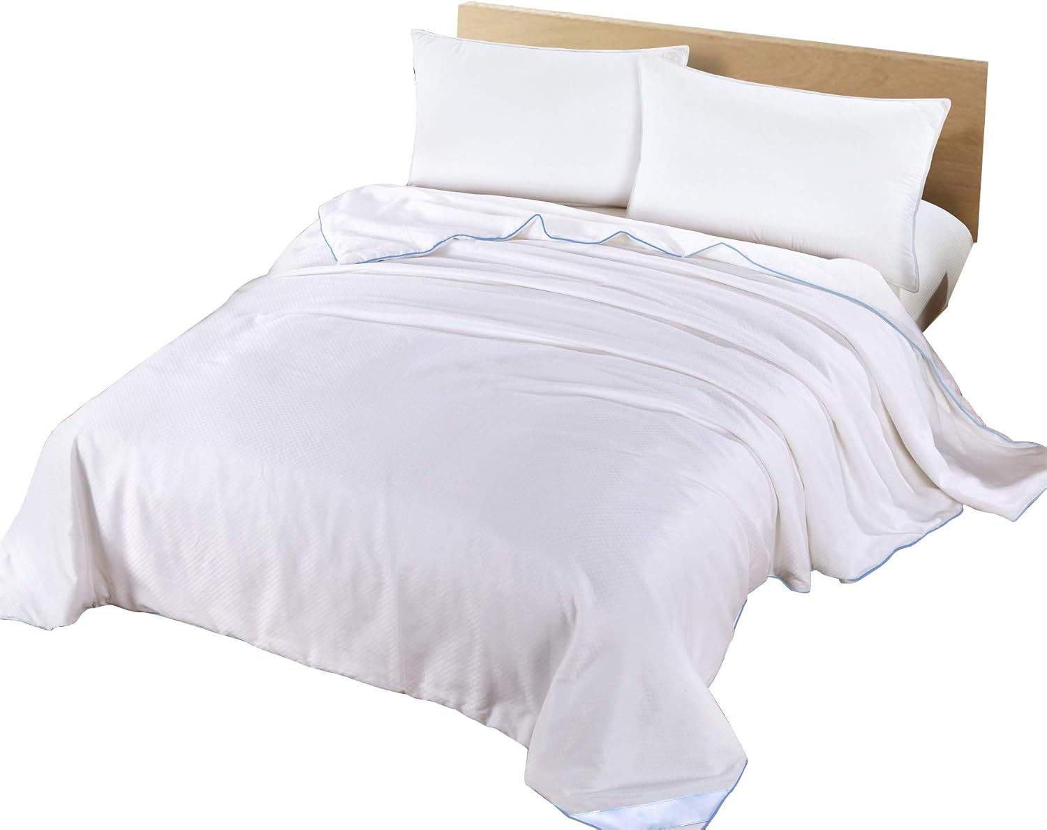 Yaz İçin %100 Doğal Uzun Telli Dut İpeği Dolgulu Lüks Yorgan - California King Size