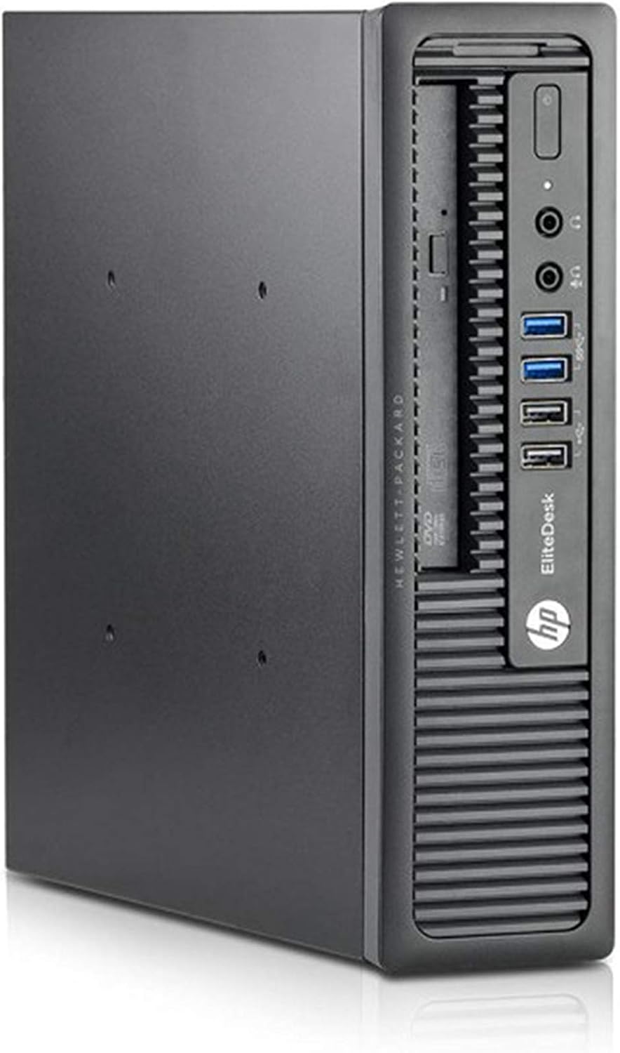 HP EliteDesk 800 G1 USFF Desktop PC - Intel Core i5-4570S 2.9GHz 8GB 500GB HDD DVDRW Windows 10 Professional (Renewed) · v8