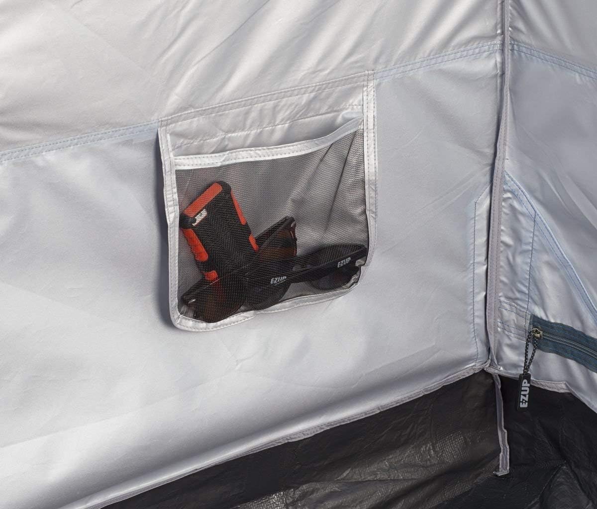 E-Z UP Camping Cube 6.4 แปลงเต็นท์ทรงขาตรง 10 ผืนเป็นเต็นท์ตั้งแคมป์ได้ (ไม่รวมเต็นท์/ที่พักพิง) Splash