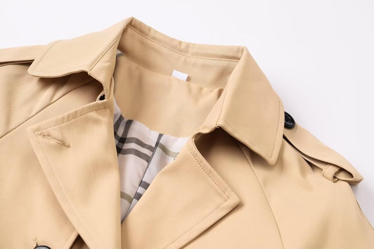 BINPAW Boys Waterproof British Belted Trench Coat, 4-14 Years