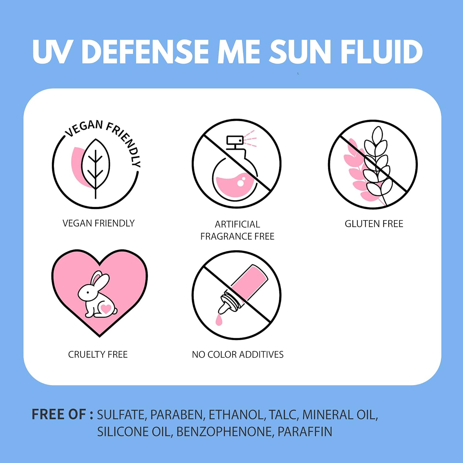 MAKEPREM Defense Me Daily Vegan Sun Fluid Нежирный Успокаивающий Увлажняющий SPF 50 PA Солнцезащитный крем Безопасный для рифов УФ-фильтр с широкой защитой Солнцезащитный крем Blue Ray Чувствительная кожа, склонная к акне Жирная кожа Лицо Тело Корейский уход за кожей