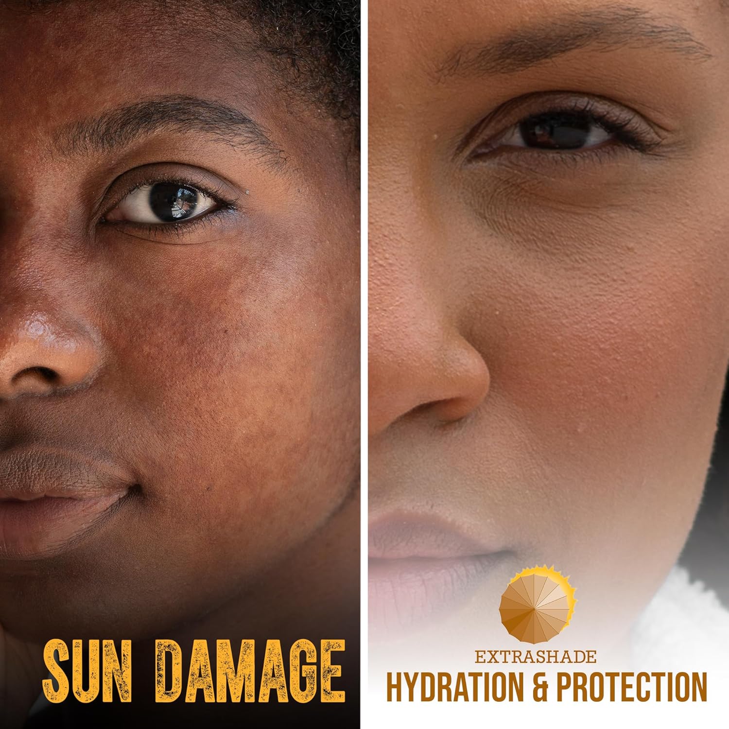 Premium Hydro Boost Black People Sunscreen for Melanin Rich, Dark, and Black skin, No White Cast, Non Greasy, Oil Free, Broad Spectrum UVA/UVB SPF 30, Daily Sun Protection (3 FL Oz) · v2