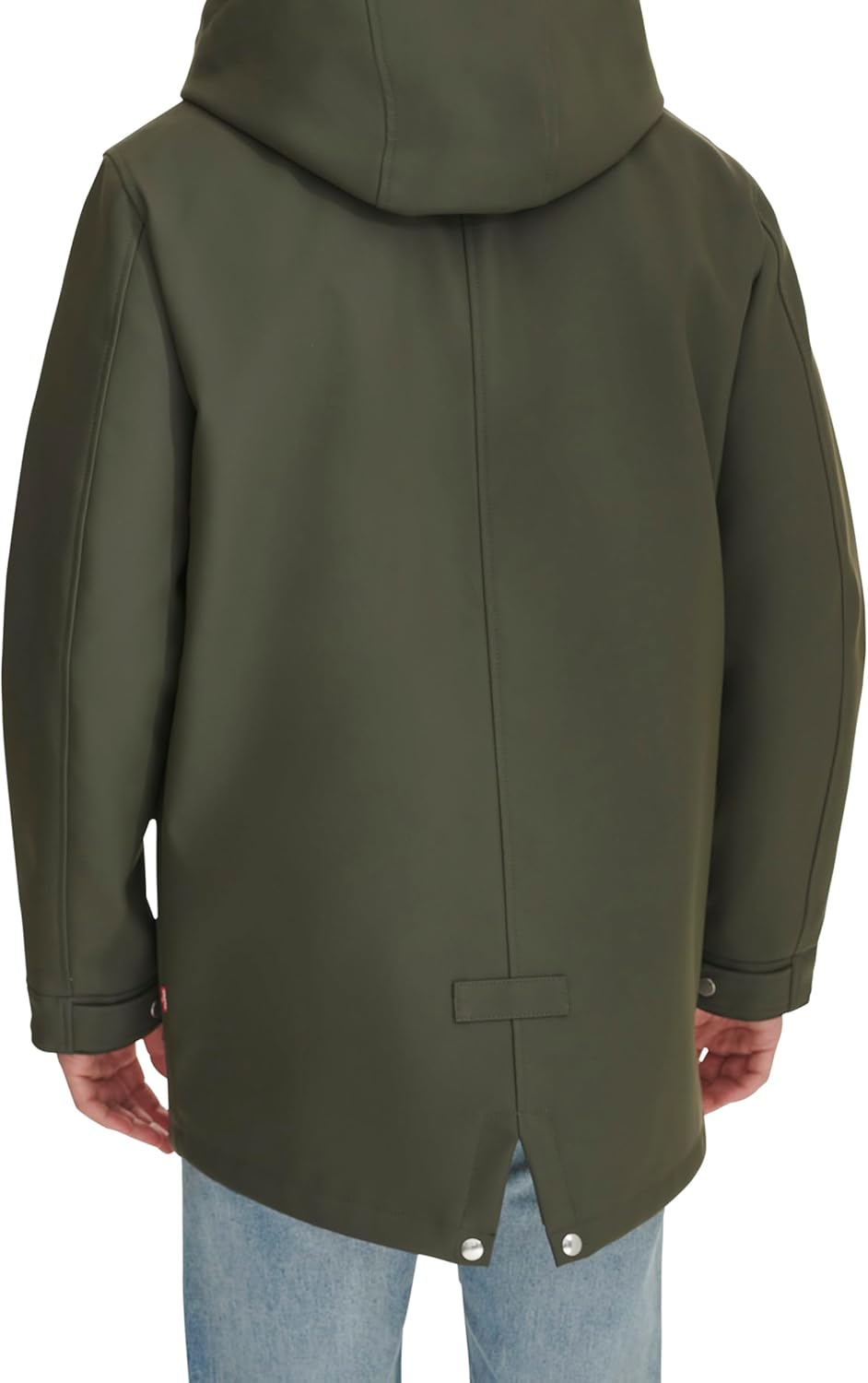 Levis Men's Rubberized Rain Parka Jacket · v2