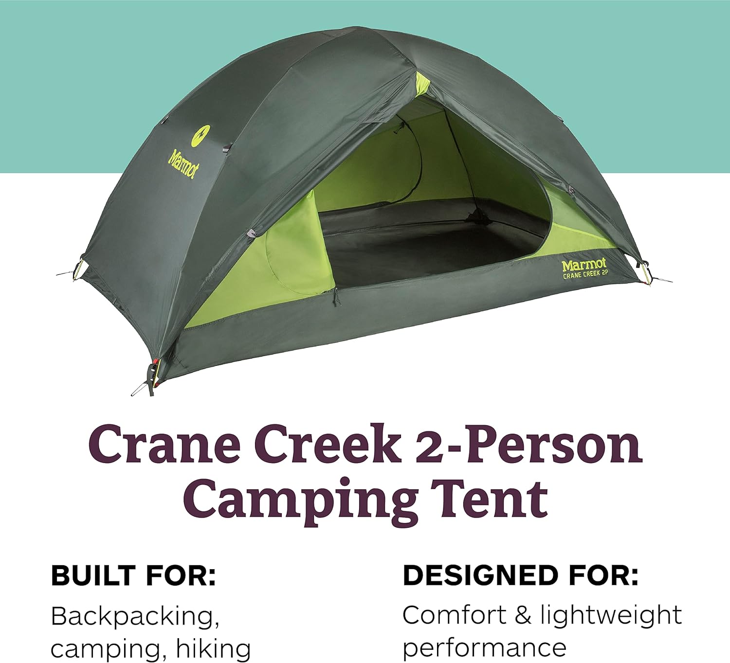 เต็นท์สำหรับตั้งแคมป์และแบกเป้ MARMOT Crane Creek 2P/3P Footprints
