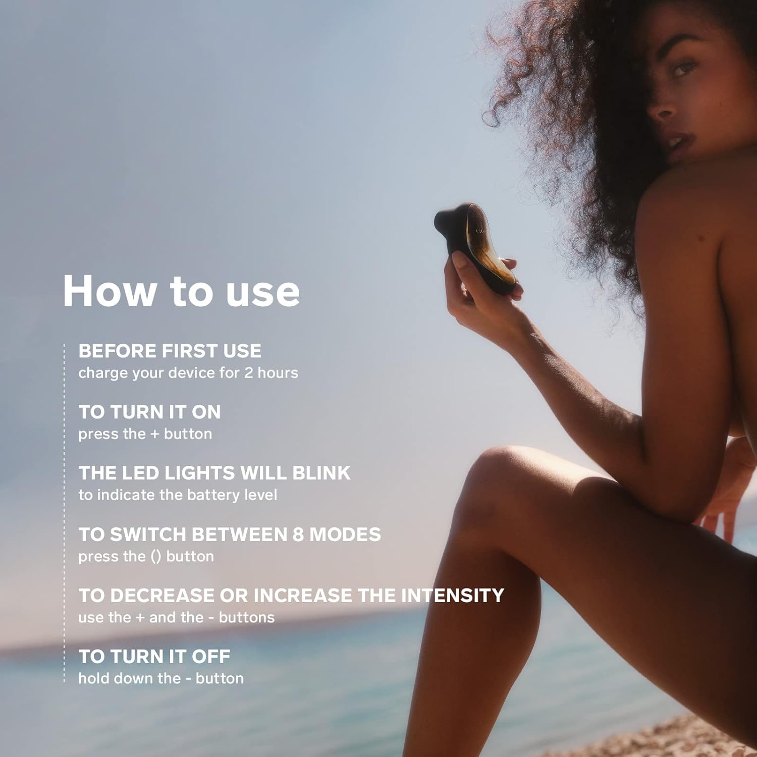 LELO SONA เครื่องนวดไฟฟ้าแบบโซนิค ของเล่นทางเพศสำหรับผู้หญิง เครื่องดูดคลิตอริสแบบกันน้ำ เครื่องสั่นแบบชาร์จไฟได้สำหรับผู้หญิง เครื่องสั่นแบบดูด ของเล่นเพื่อความสุขของผู้หญิง เครื่องสั่นของเล่นทางเพศสำหรับผู้ใหญ่ สีดำ
