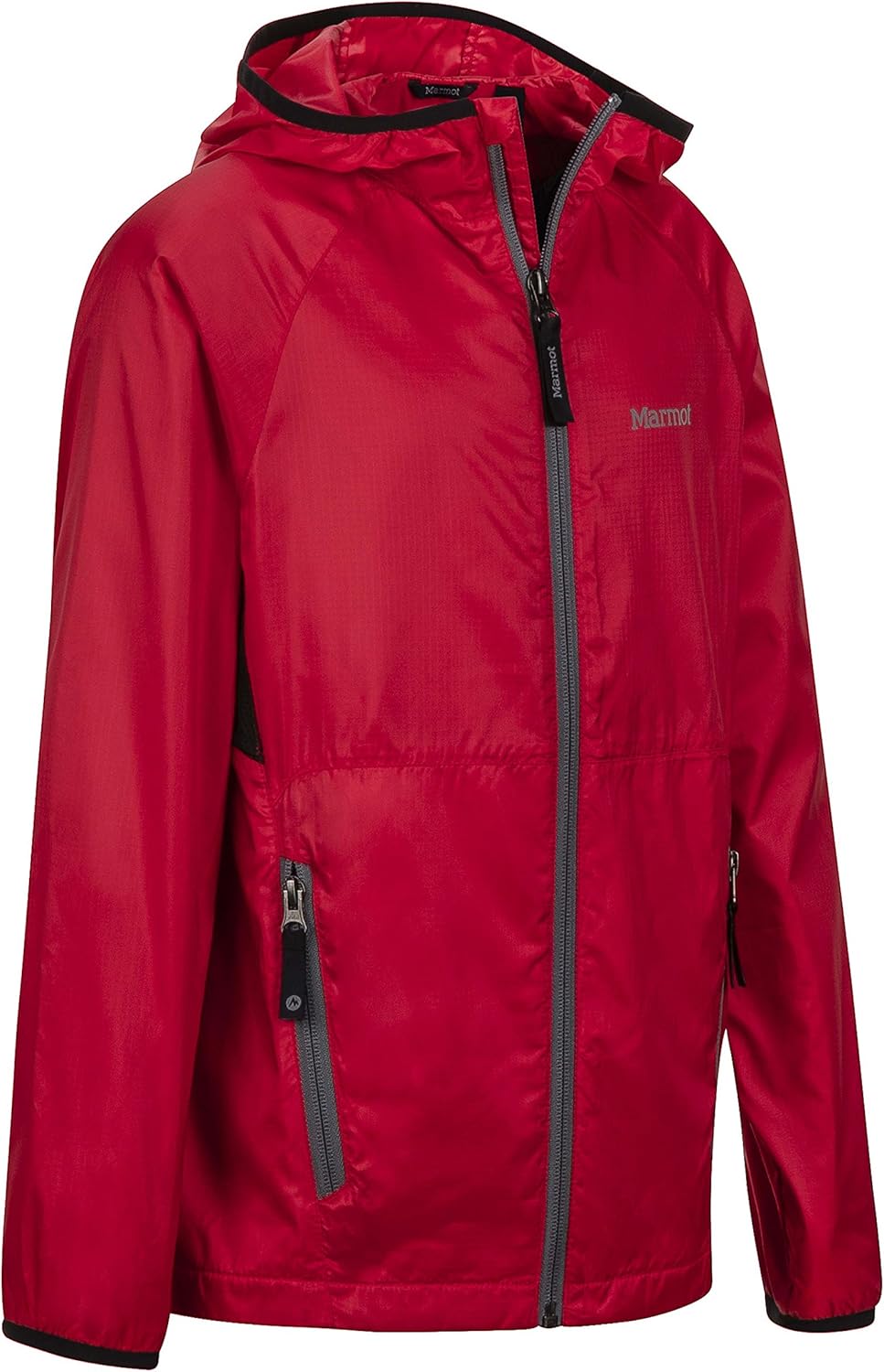 Marmot Boys Ether Lightweight Hooded Windbreaker Jacket
