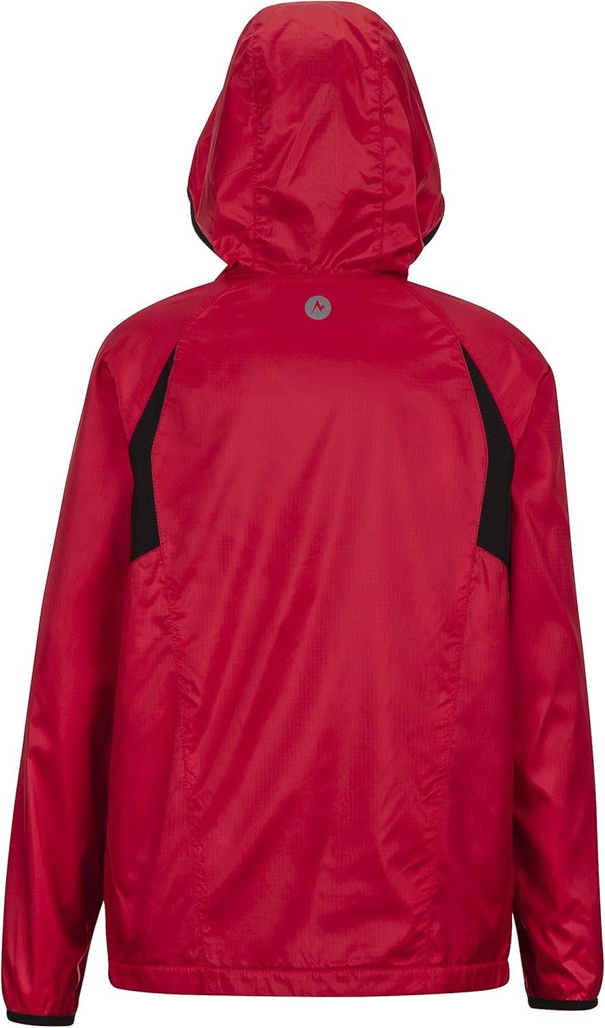 Marmot Boys Ether Lightweight Hooded Windbreaker Jacket
