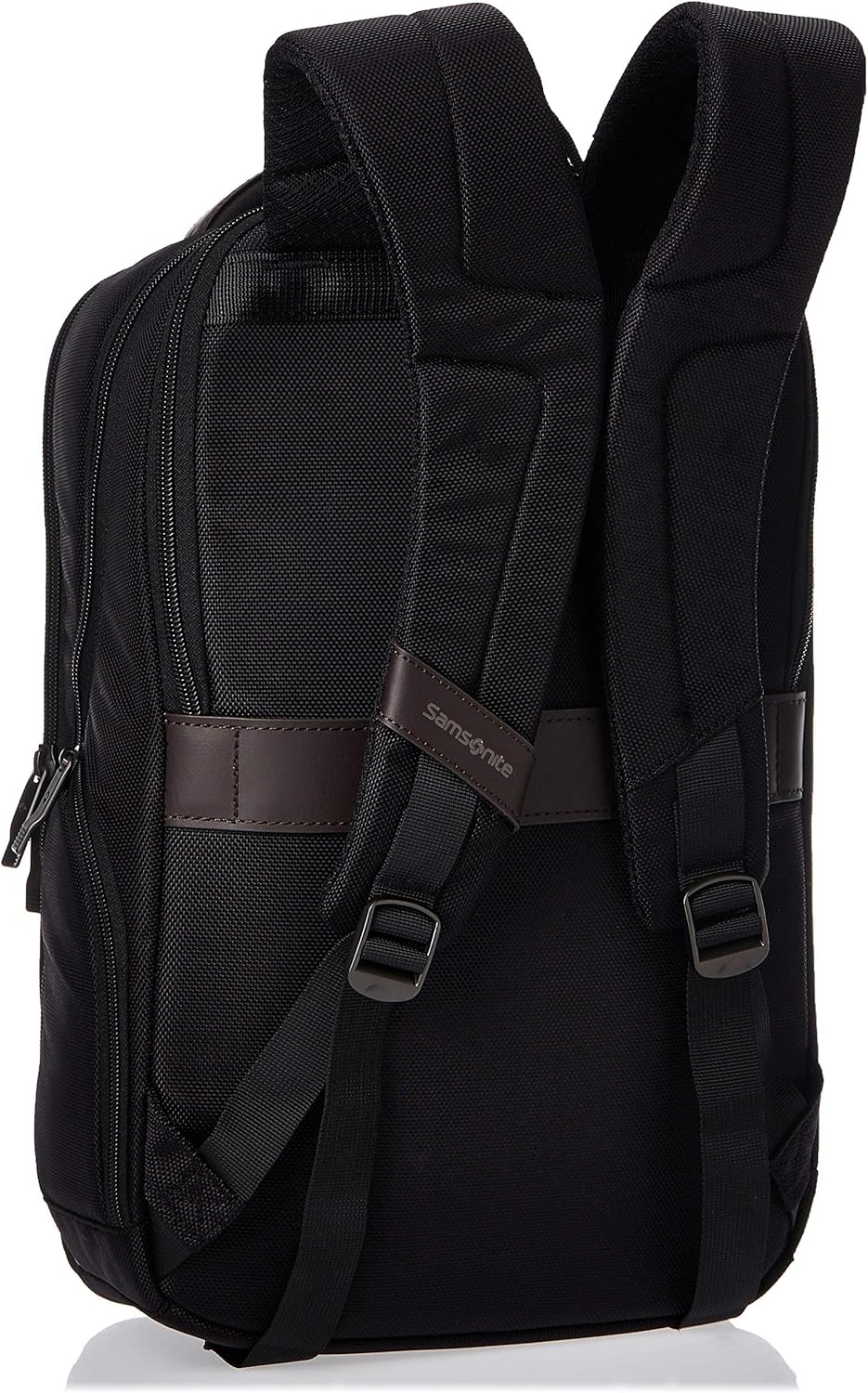 กระเป๋าเป้สะพายหลัง Samsonite Kombi Business สีดำ/น้ำตาล ขนาด 16.25 x 10.5 x 5 นิ้ว
