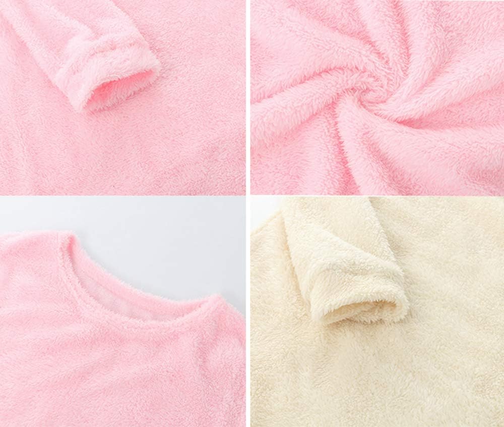 Pullover a maniche lunghe da donna alla moda LemonGirl Maglione morbido e morbido