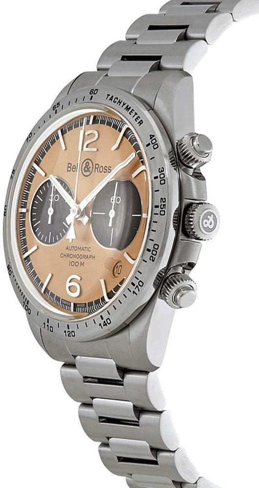 Bell Ross Vintage BR V2-94 BELLYTANKER Złocona tarcza 41mm męski zegarek BRV294-BT-ST/SST