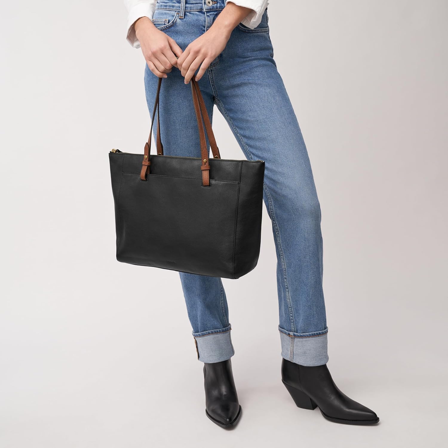 Fossil Womens Rachel Tote Purse Handbag · v2