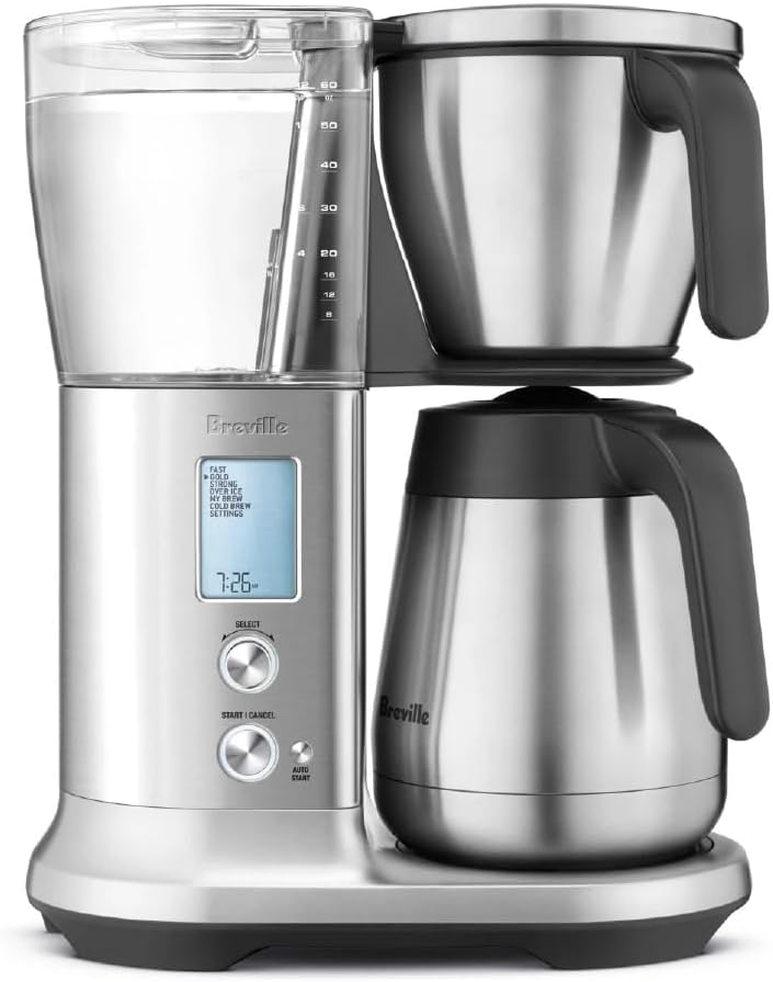 Breville BDC450BSS Precision Brewer Thermal, 커피 메이커, 브러시드 스테인리스 스틸, 13.5 x 9\ x 16\