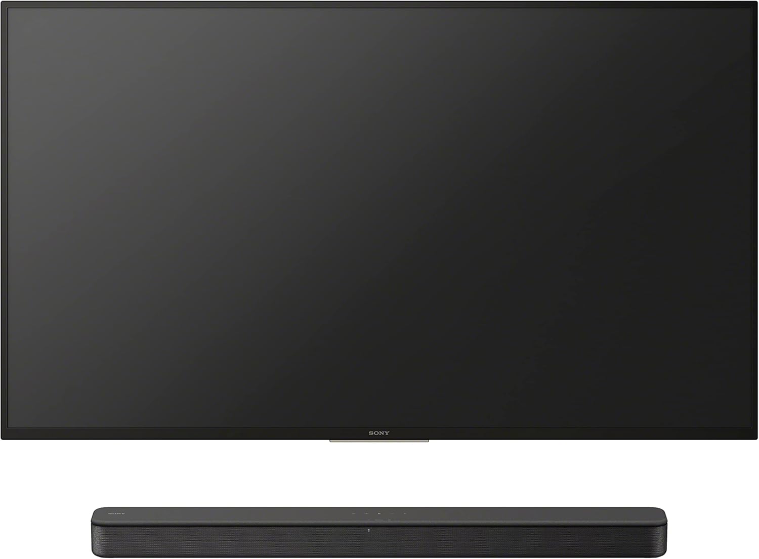 Sony S100F ซาวด์บาร์ 2.0ch พร้อมลำโพง Bass Reflex ทวีตเตอร์ในตัวและบลูทูธ (HTS100F) ตั้งค่าได้ง่าย กะทัดรัด ใช้งานที่บ้านและที่ทำงานด้วยเสียงที่ชัดเจน สีดำ