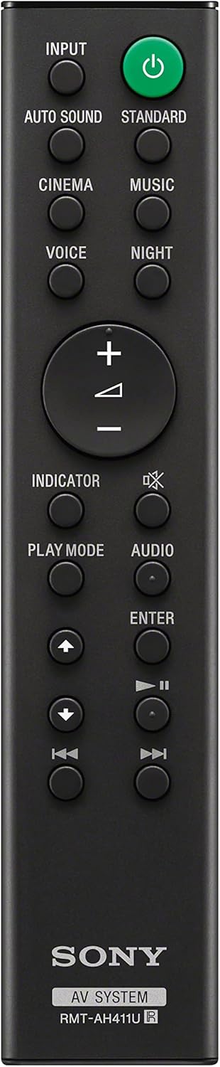 Sony S100F ซาวด์บาร์ 2.0ch พร้อมลำโพง Bass Reflex ทวีตเตอร์ในตัวและบลูทูธ (HTS100F) ตั้งค่าได้ง่าย กะทัดรัด ใช้งานที่บ้านและที่ทำงานด้วยเสียงที่ชัดเจน สีดำ