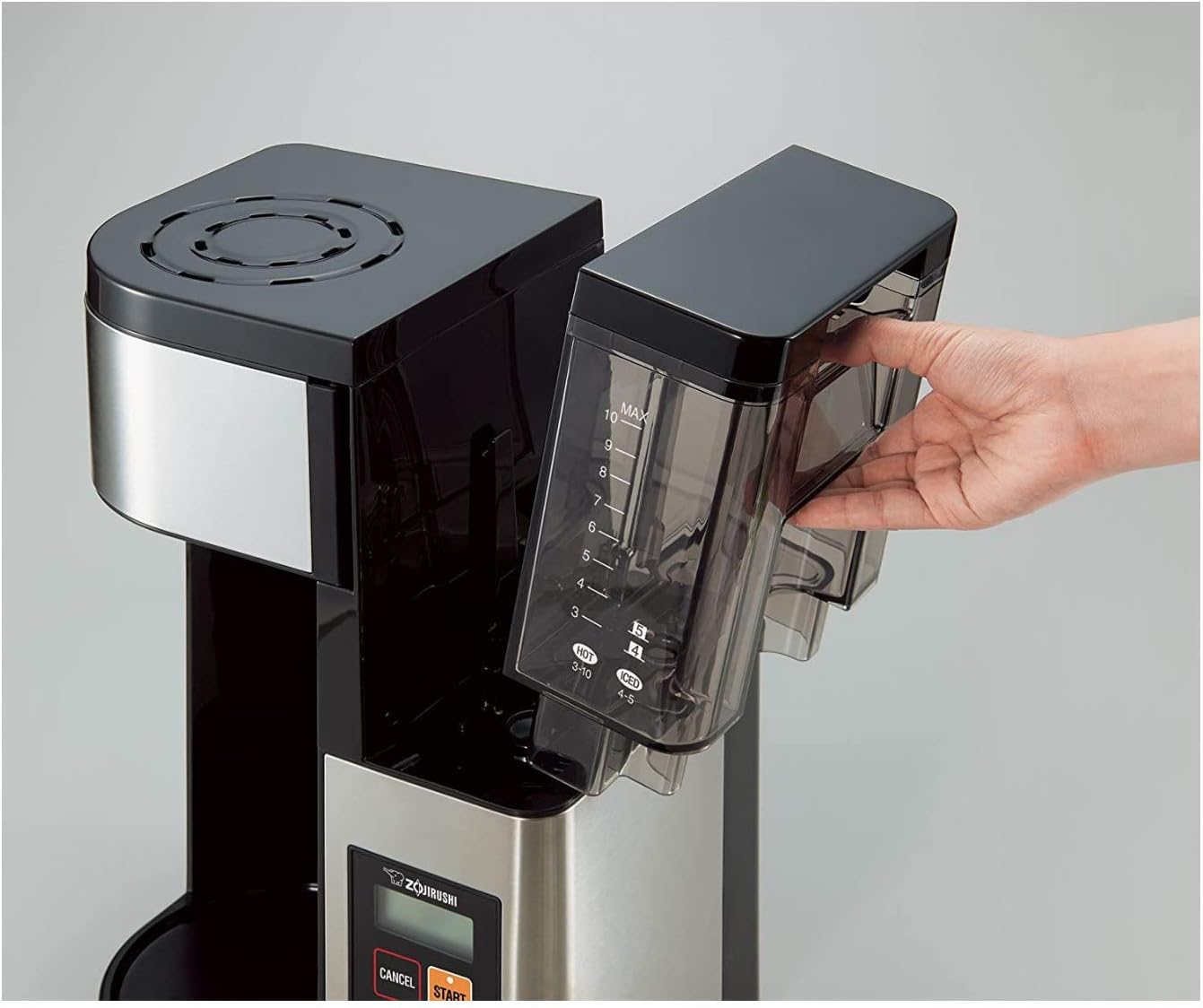 Zojirushi EC-YTC100XB 10-Cup Coffee Maker (Stainless Steel/Black) · v2
